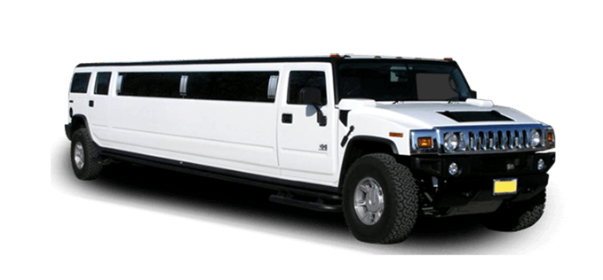 White Hummer Stretch Limo